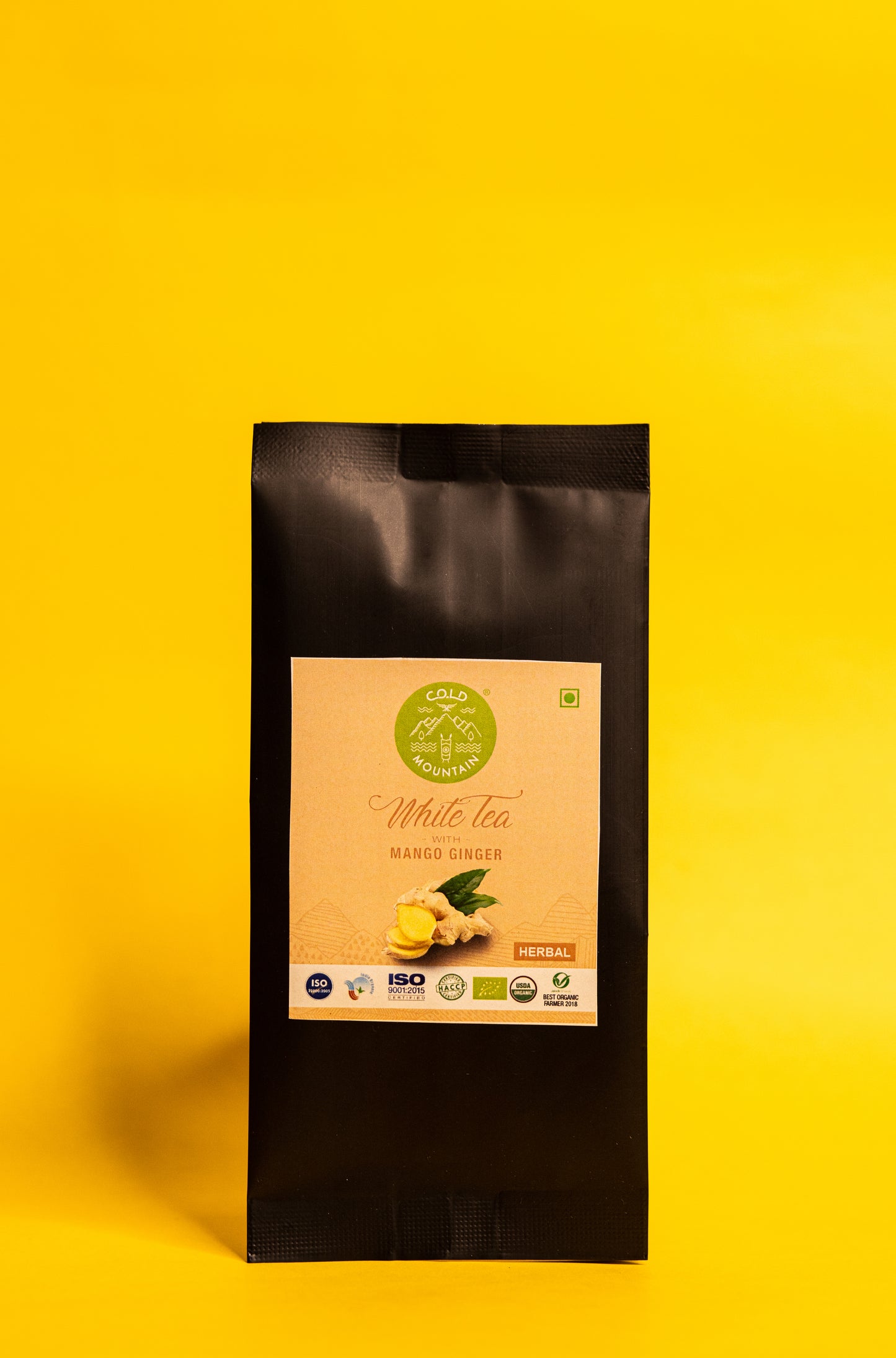 White tea with Mango ginger ( Curcuma amanda)