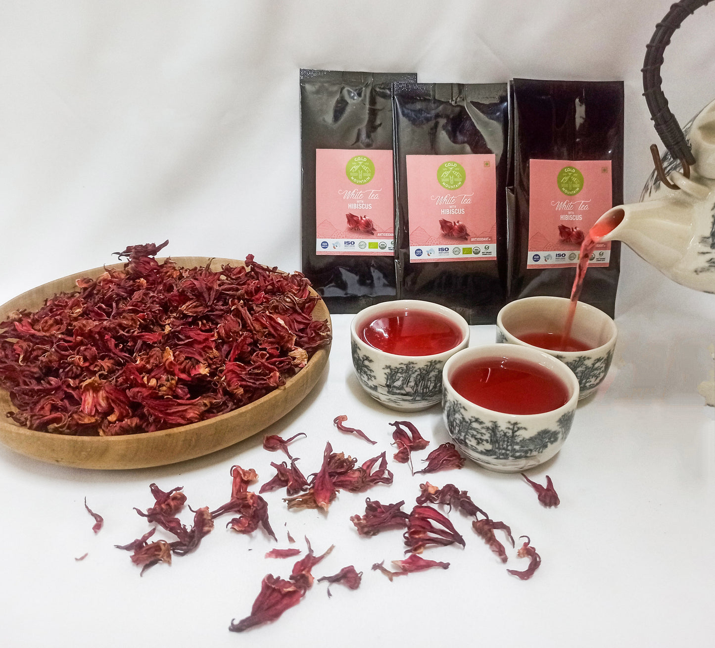White Tea With Hibiscus ( Hibiscus Sabdariffa)