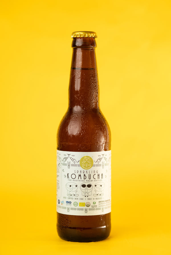 Sparkling kombucha The Soothing Tulsi Edition 330ml