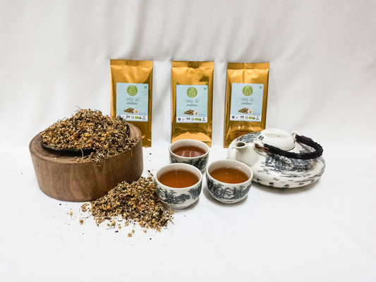 White Tea With Chamomile (Matricaria Chamomilla) 30gms
